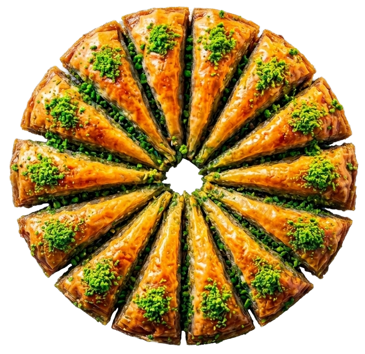 Baklava görseli